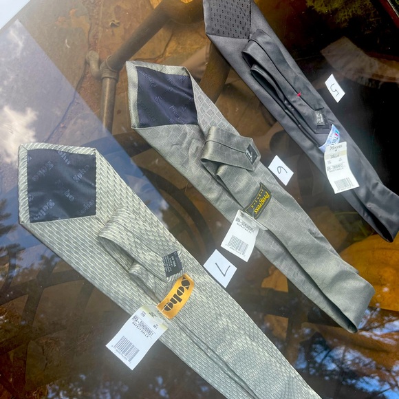 Varied brand neckties, all the same size, real silk, never worn - Picture 8 of 11